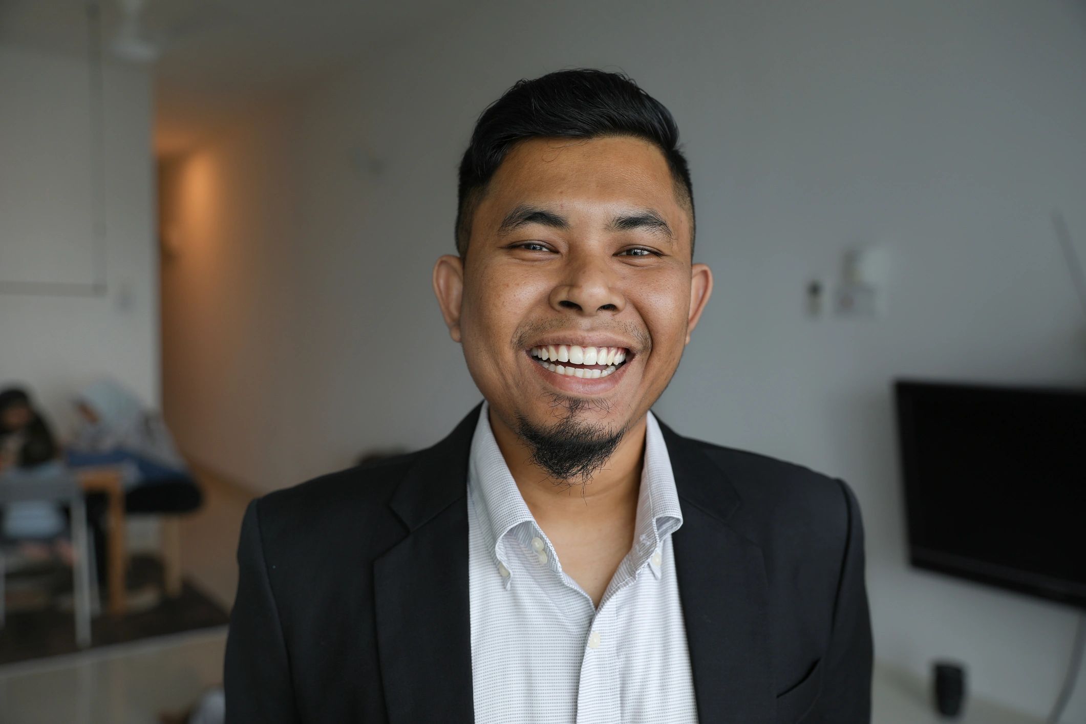 happy investor testimonial portrait