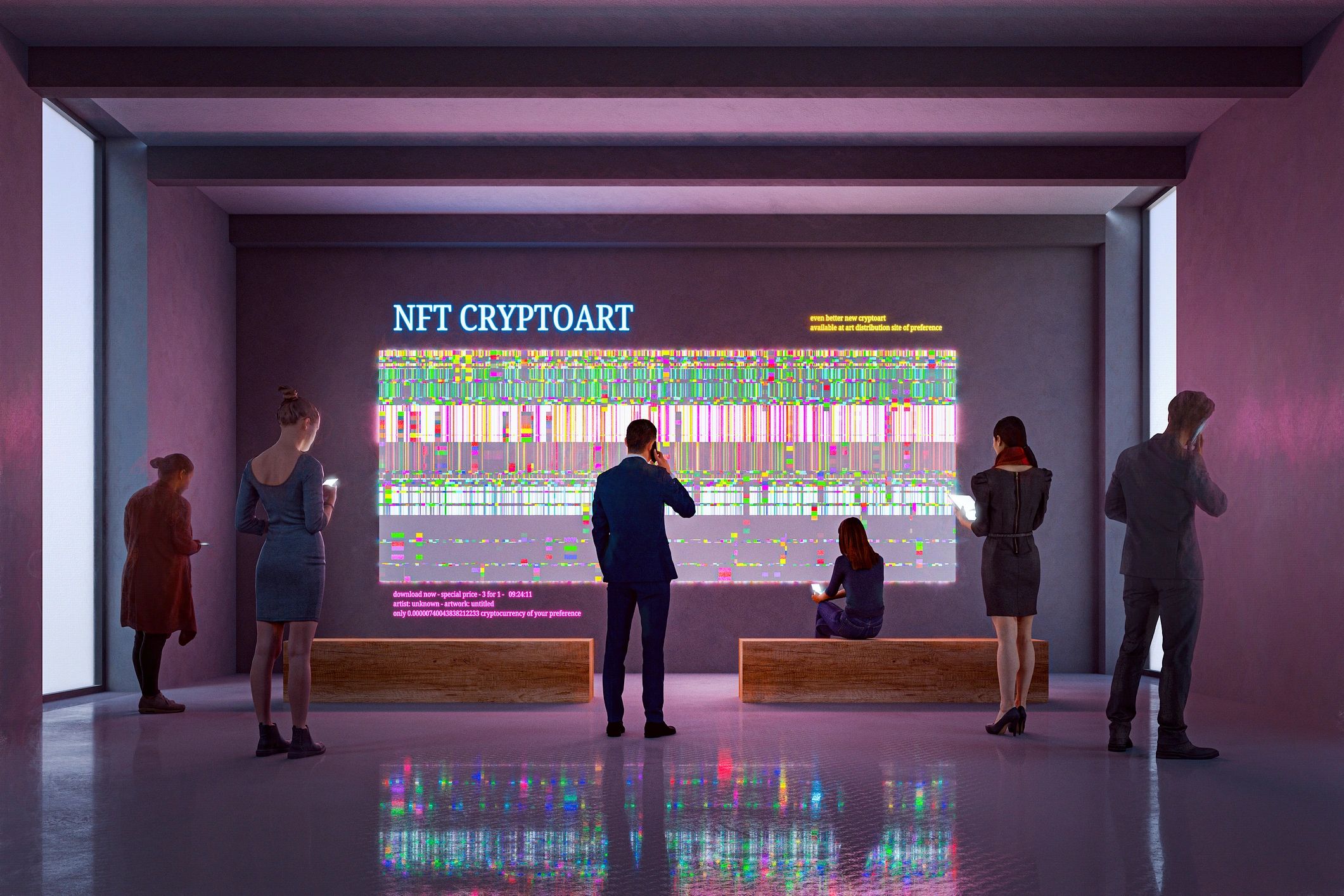 NFT digital art